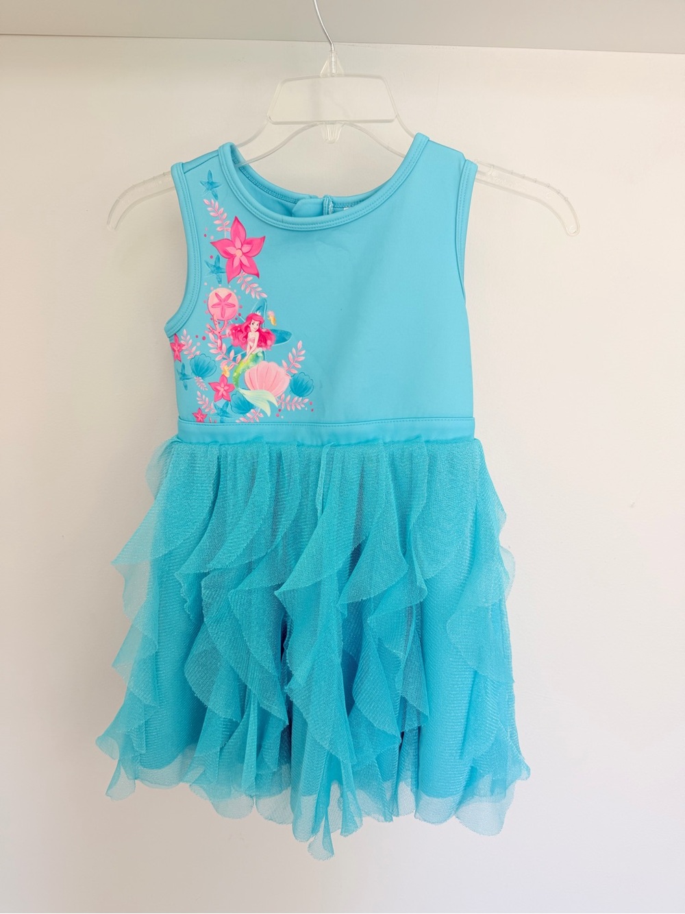 Disney Ariel The Little Mermaid princess costume dress up play dress 5/6